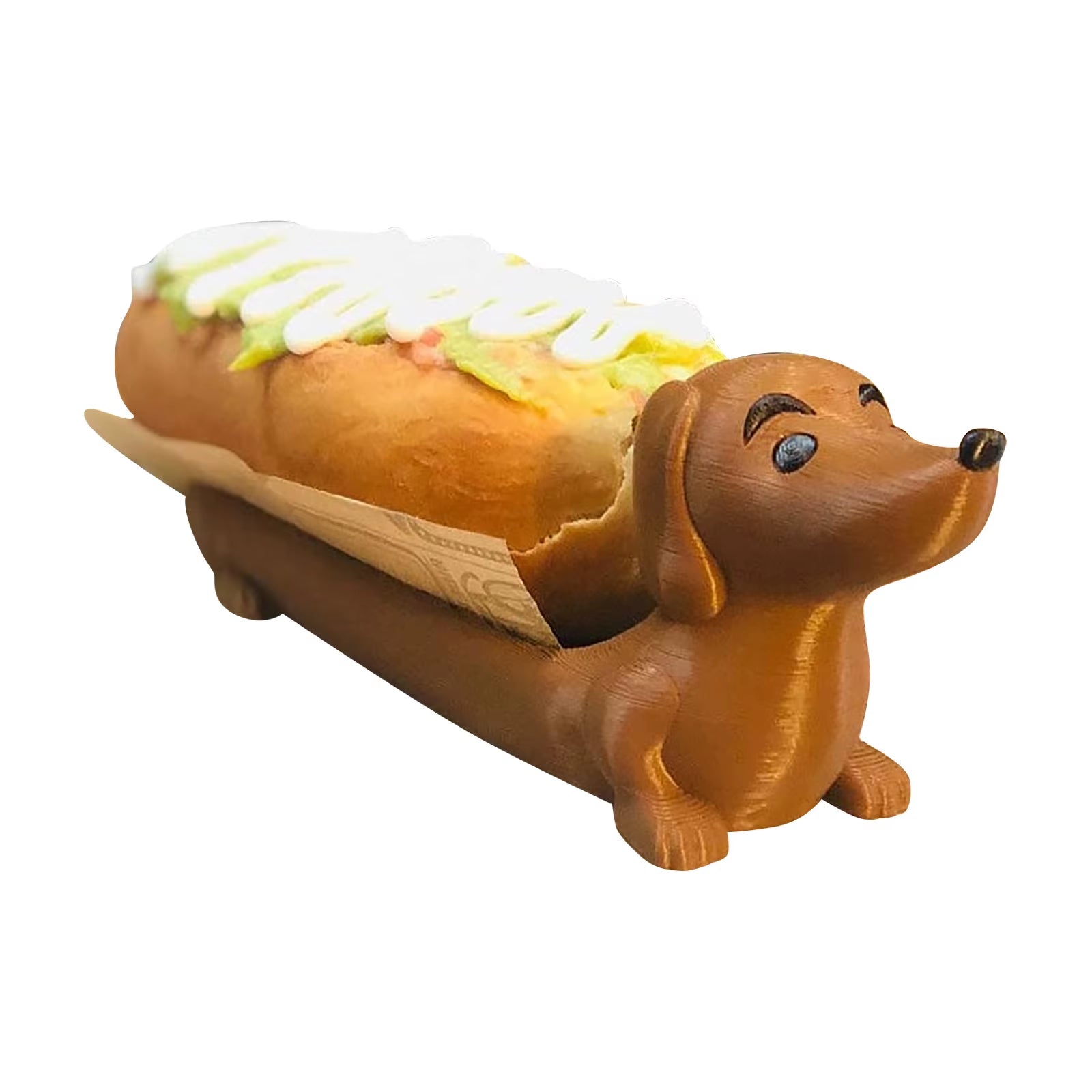 Sausage Dog Tray,Fun Hot Dog Sushi Tray,Candy Plate,Sausage Dog Meal Plate,Cute Shape Sandwich Dog Meal Plate for Home Decor