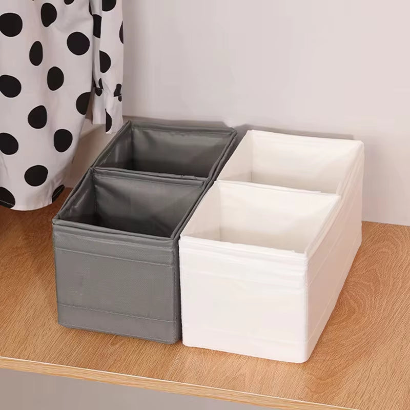 Foldable Drawer Organizers Oxford Underwear Storage Box Bra Socks Wardrobe Storage Containers Closet Jeans Storage Organizer